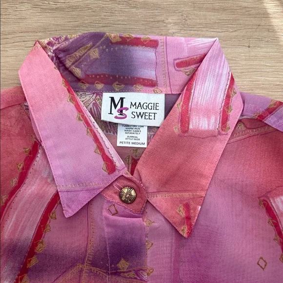 Maggie Sweet Pink and Purple Women's Dress - Picture 2 of 6